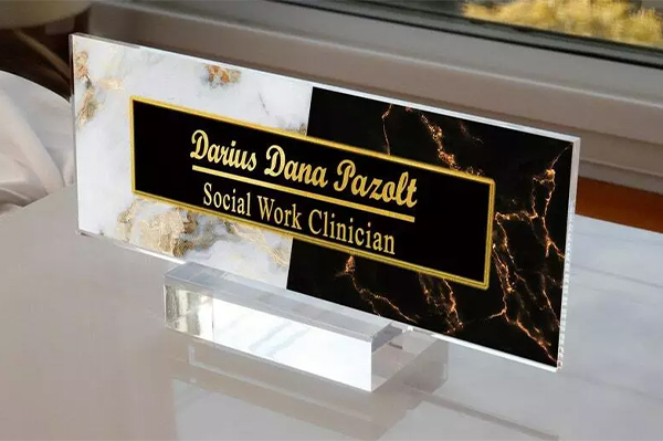 acrylic signage